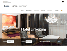 Tablet Screenshot of hotellinkoping.se